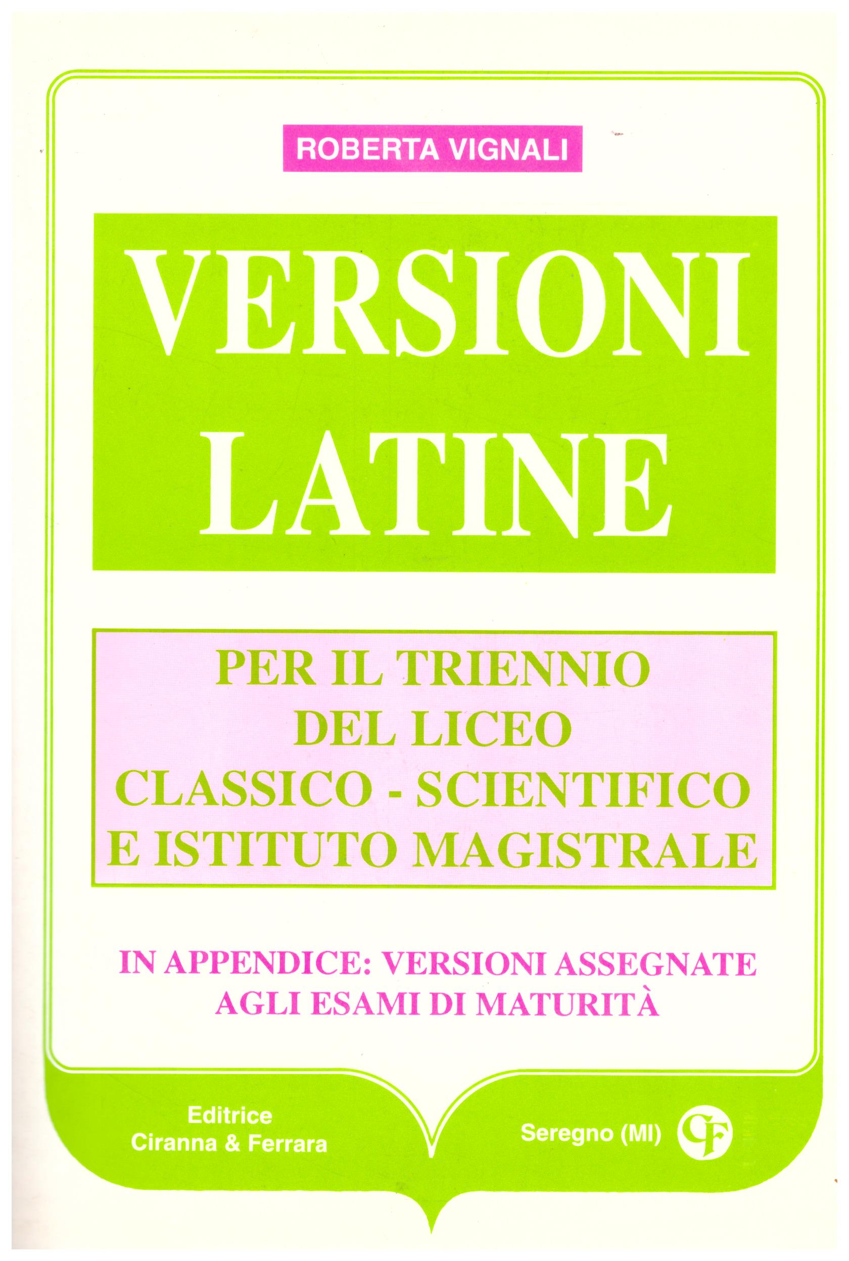 Versioni latine